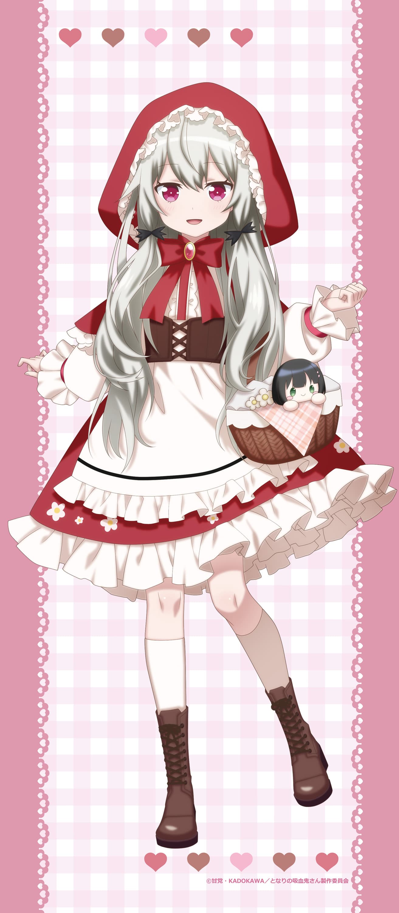 となりの吸血鬼さん 【描き下ろし】スポーツタオル ソフィー(赤ずきん)