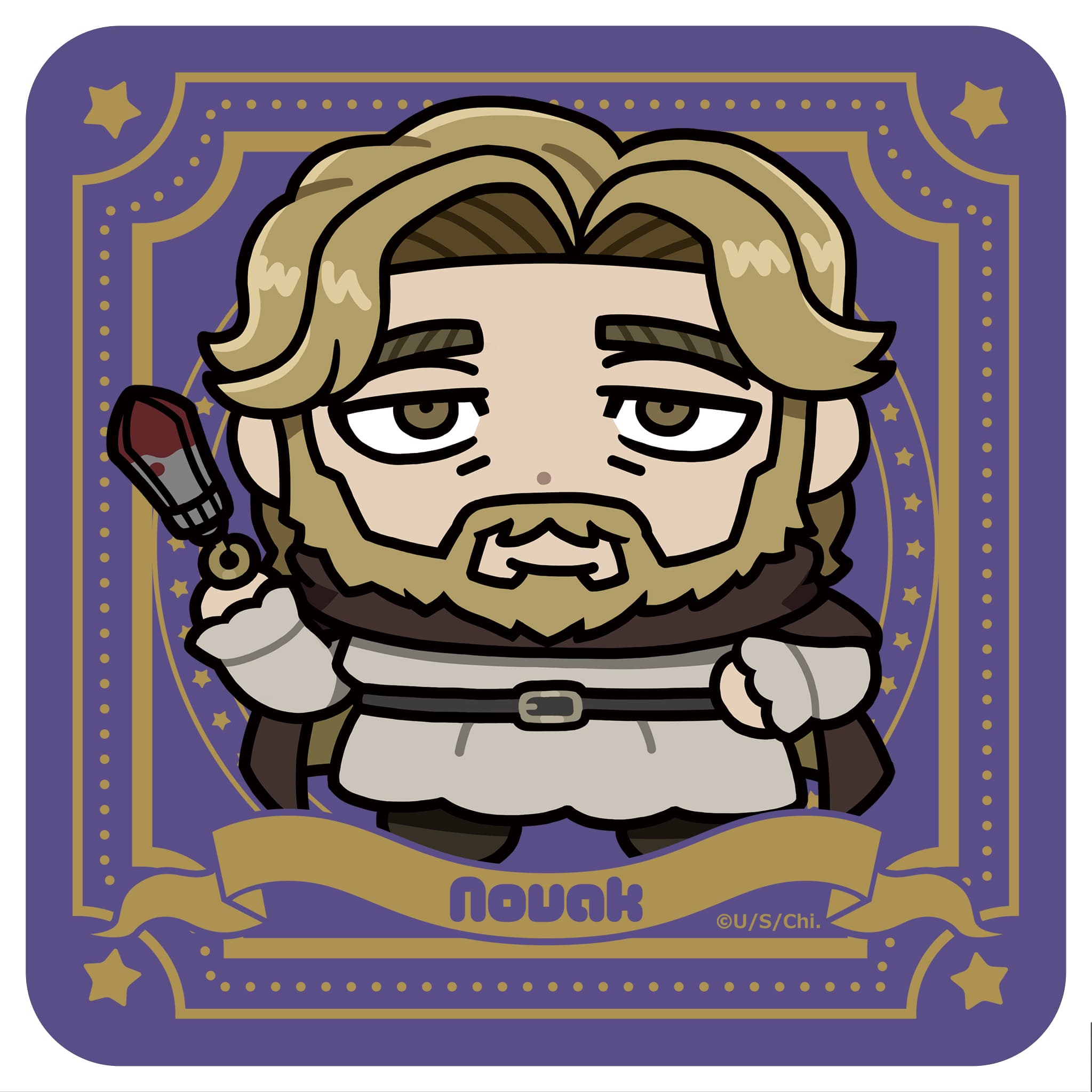 TVアニメ「チ。ー地球の運動についてー」 【描き起こし】ハンドタオル ノヴァク