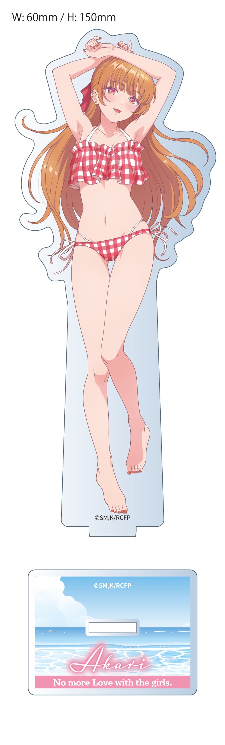 幼馴染とはラブコメにならない 描き下ろしアクリルスタンド 火威灯（水着）