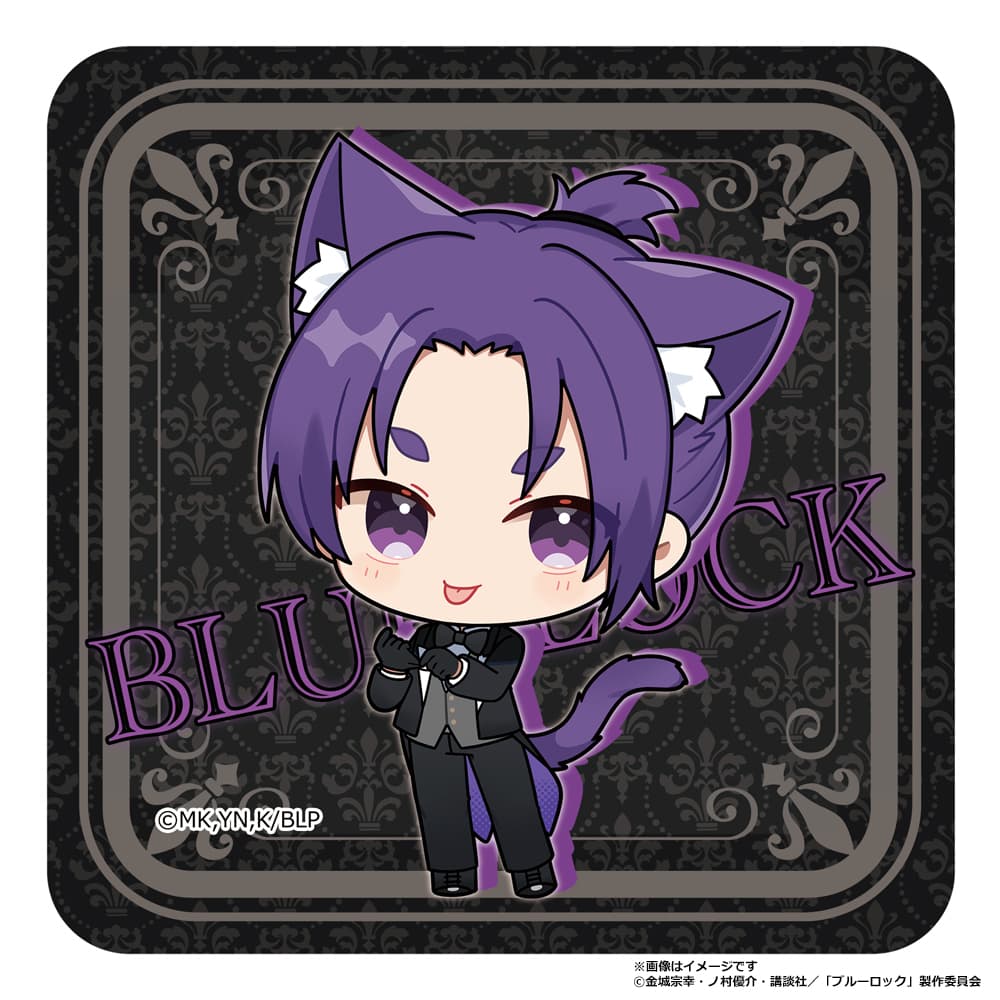 ブルーロック ハンドタオル 御影玲王(ねこ執事)