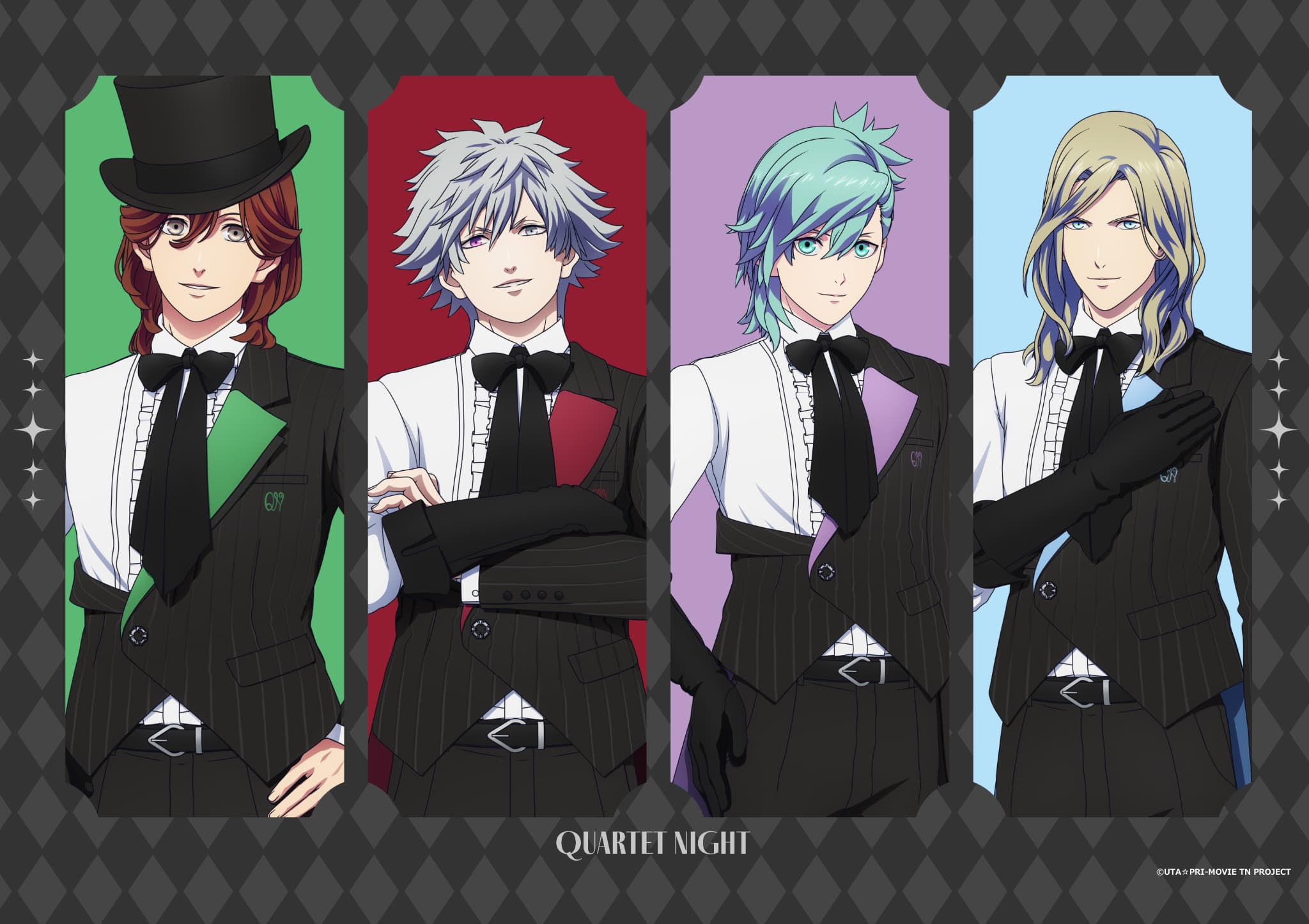 劇場版 うたの☆プリンスさまっ♪TABOO NIGHT XXXX B2キラキラ布ポスター