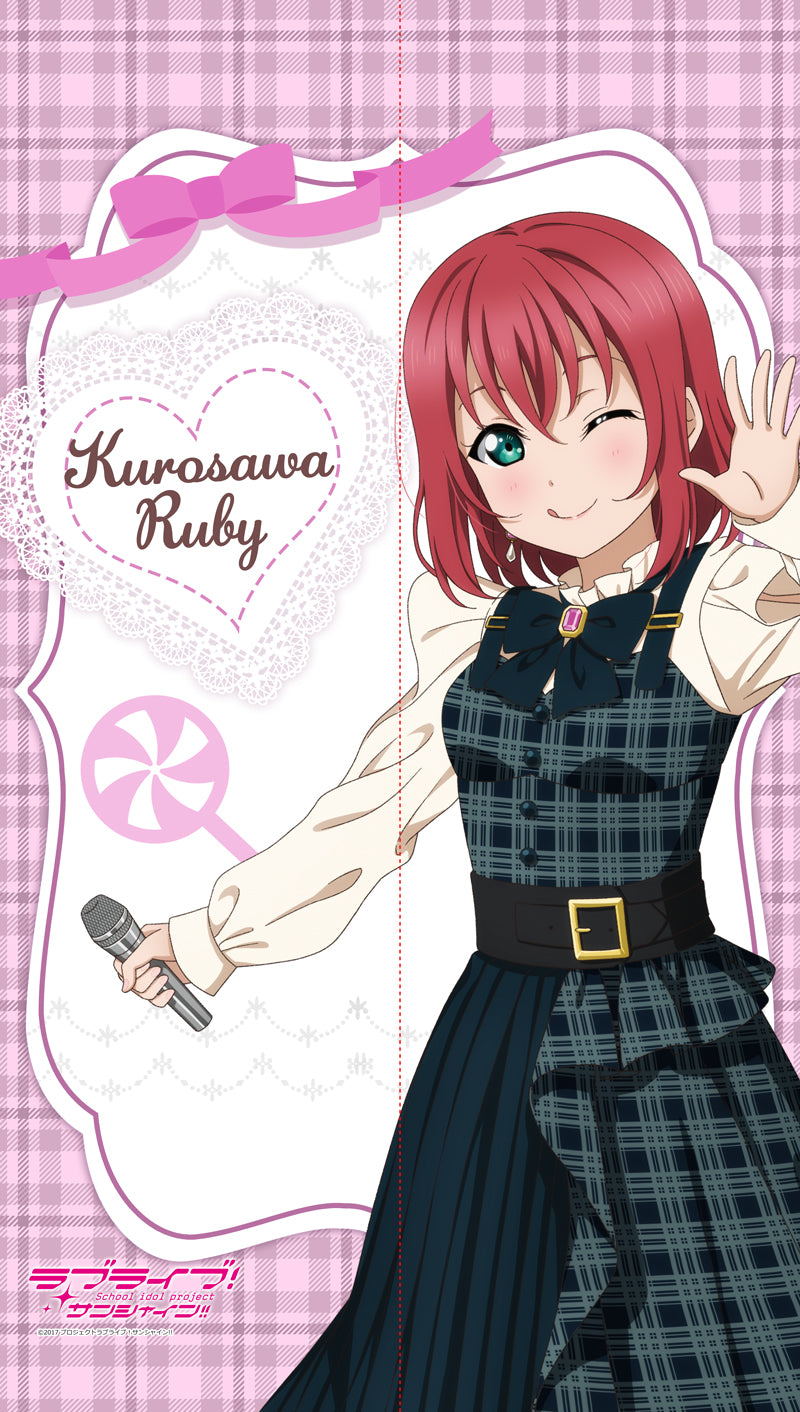 ラブライブ!サンシャイン!! マルチタペストリーのれん 黒澤ルビィ