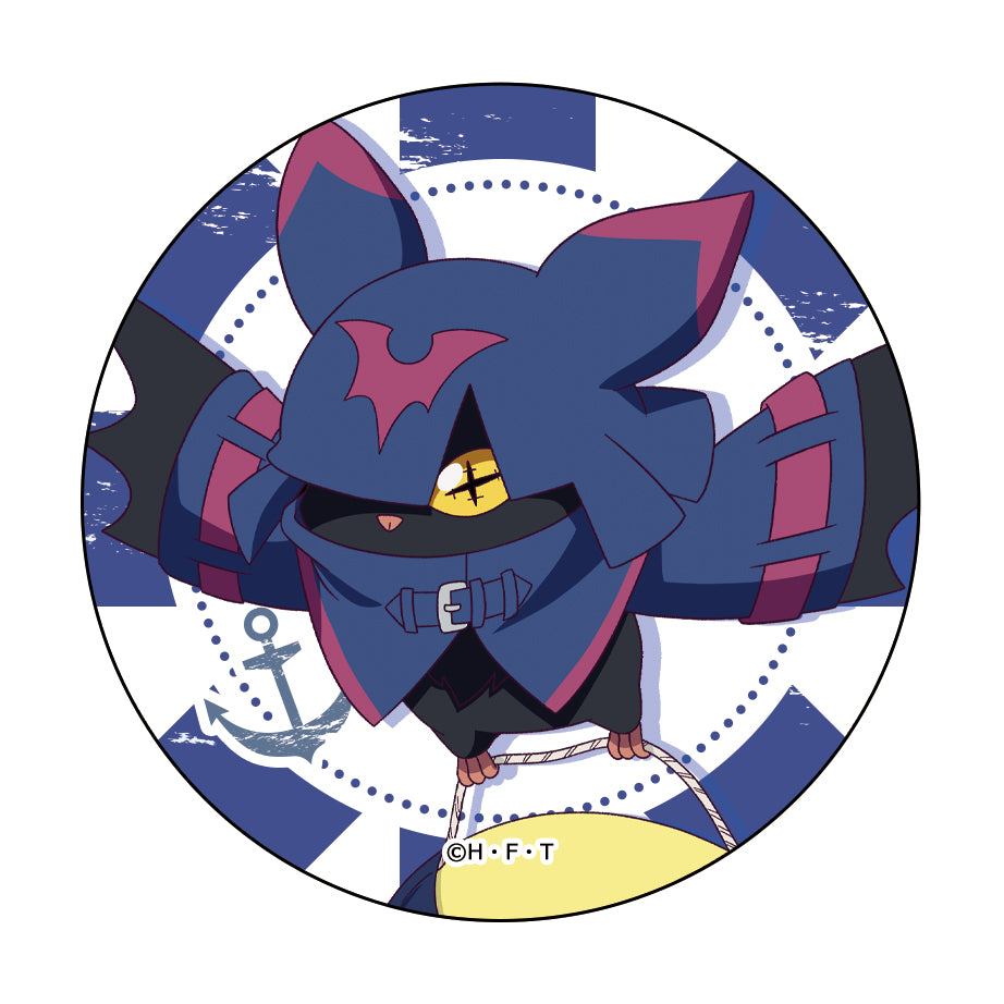 【DIGIMON BEATBREAK】トレーディング缶バッジ(マリンルックver) 1pics