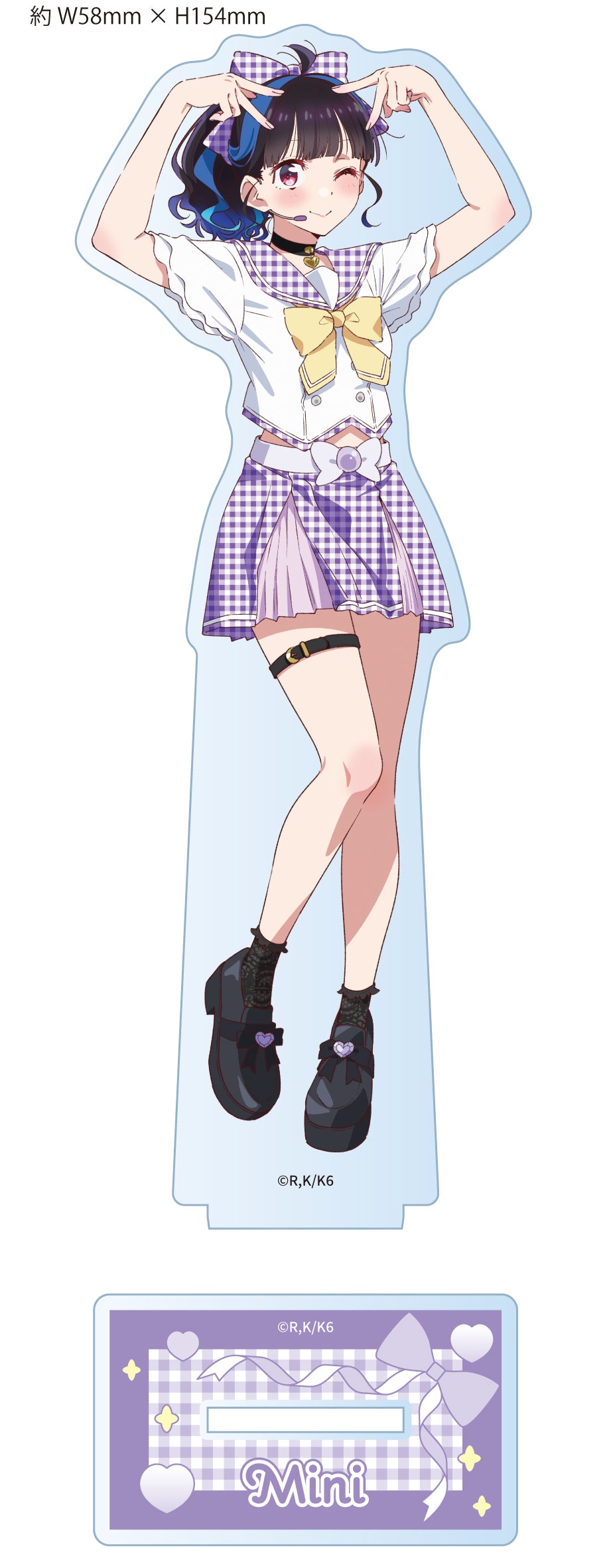 彼女、お借りします【描き下ろし】アクリルスタンド 八重森みに(アイドル)