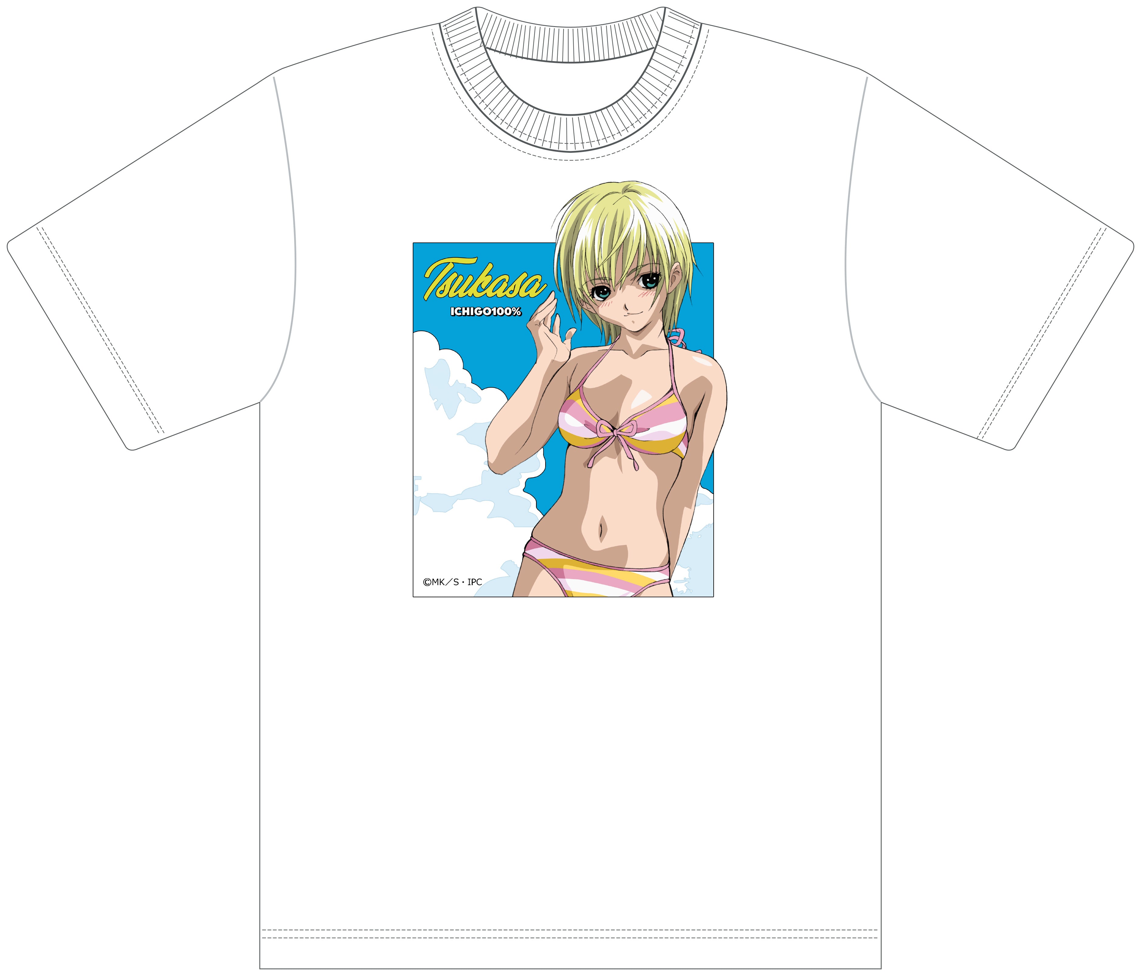 いちご100％ Tシャツ 西野つかさ(水着)