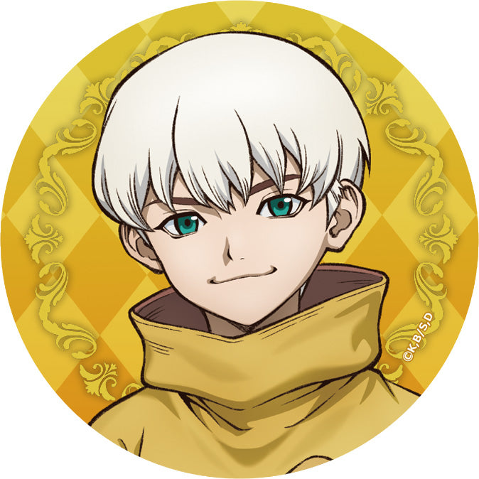 Dr.STONE【描き下ろし】ジュエリー缶バッジセット 西園寺羽京
