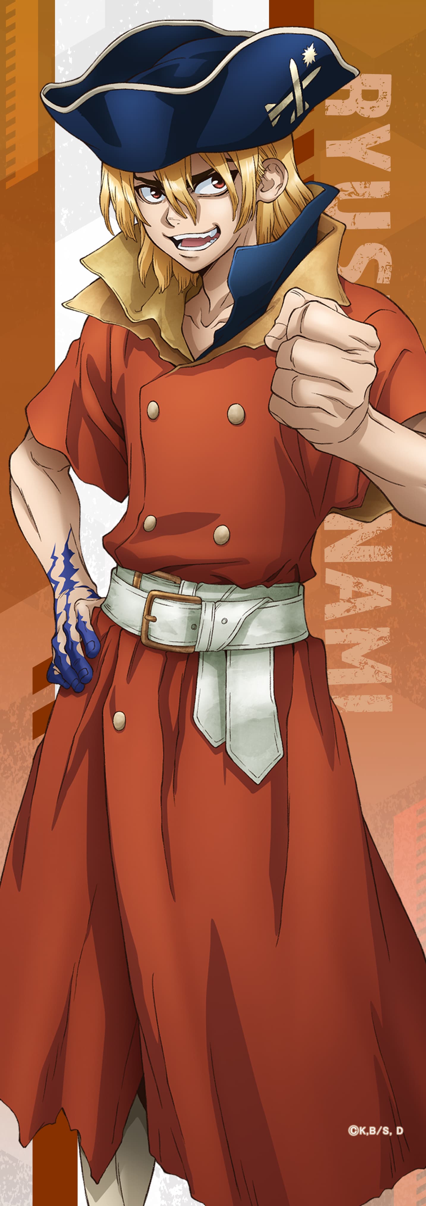 Dr.STONE ミニタペストリー七海龍水