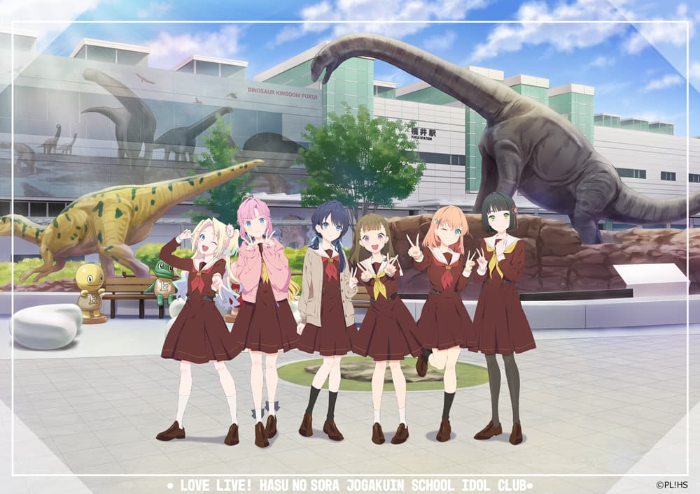 ラブライブ!蓮ノ空女学院スクールアイドルクラブ 描き下ろしTシャツ(活動記録2024May第2話)黒XL