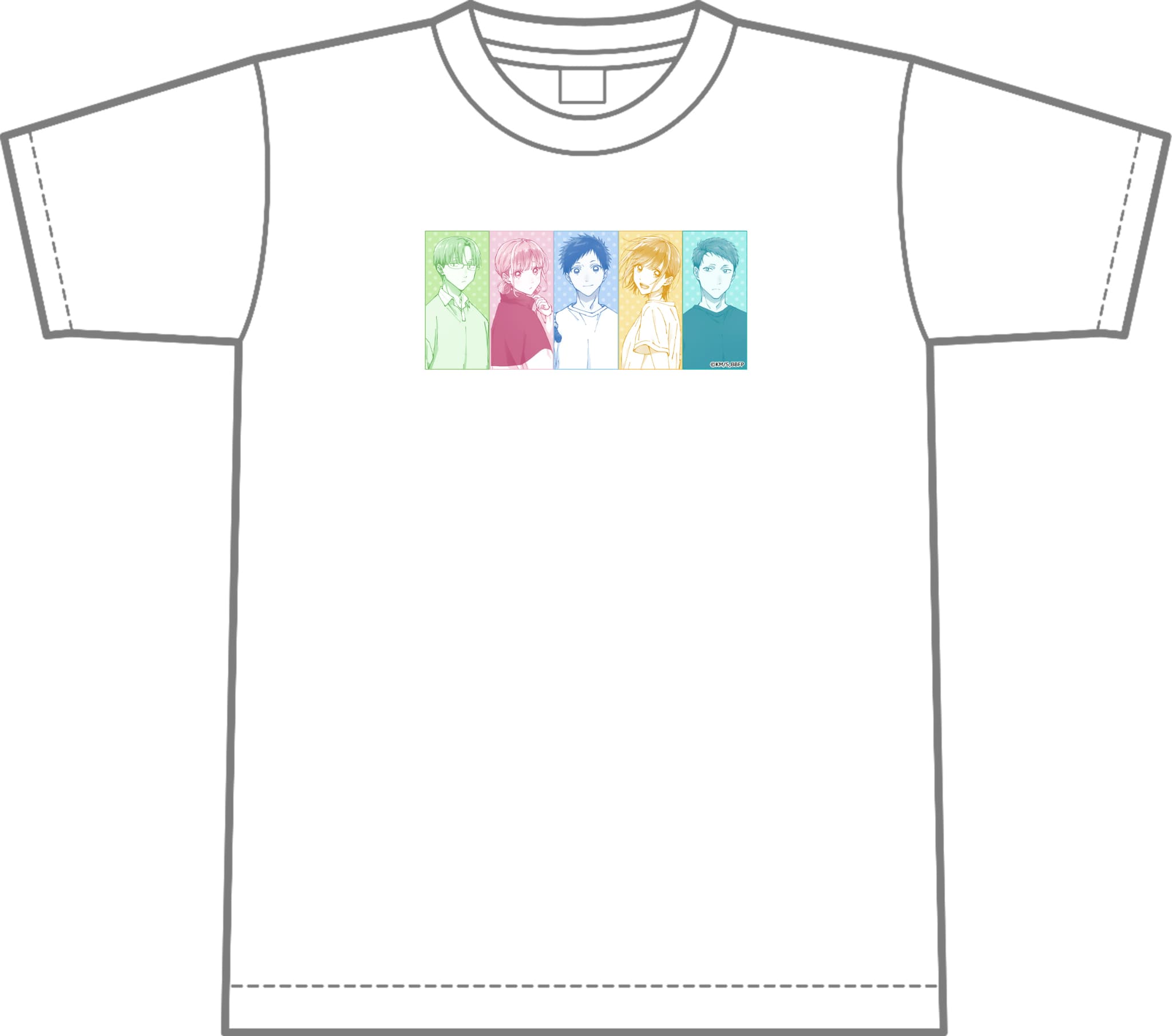 アオのハコ Tシャツ(部活Ver.)白M