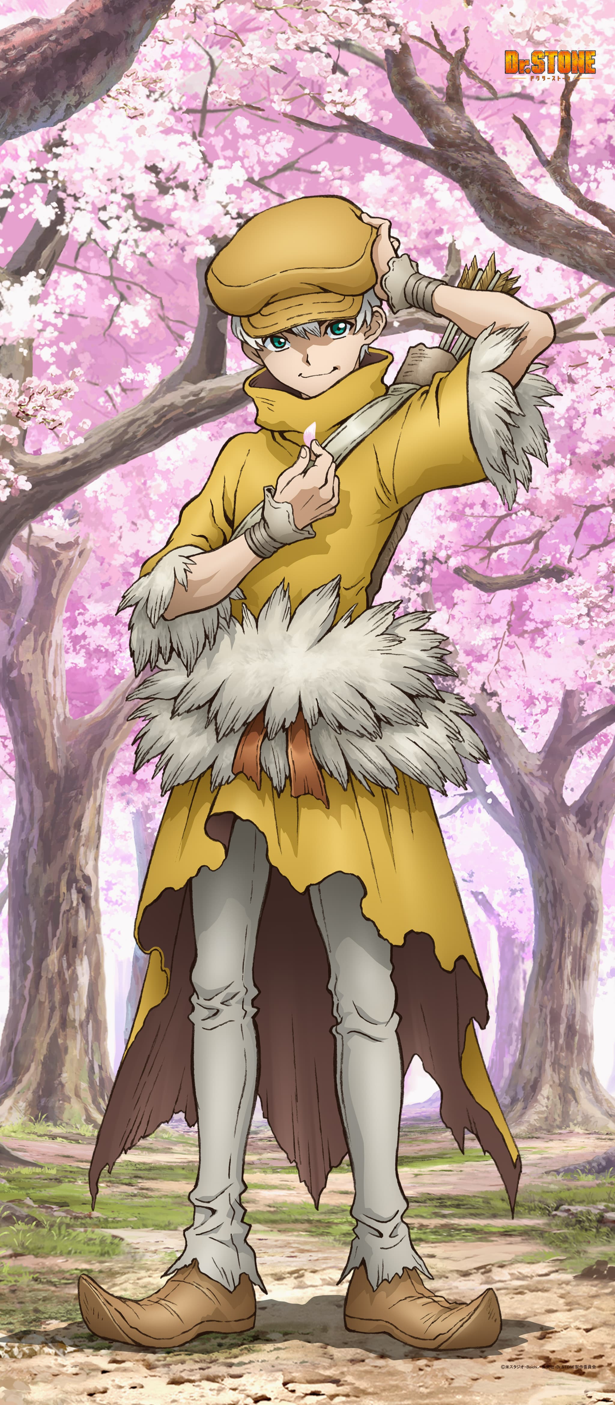 Dr.STONE 【描き下ろし】BIGタペストリー西園寺羽京（桜）