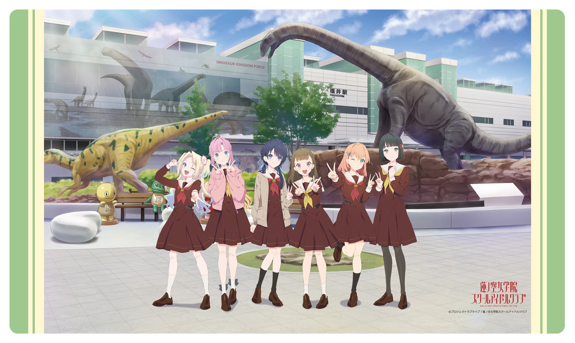 ラブライブ！蓮ノ空女学院スクールアイドルクラブ 描き下ろしラバーマット（活動記録2024May第2話）