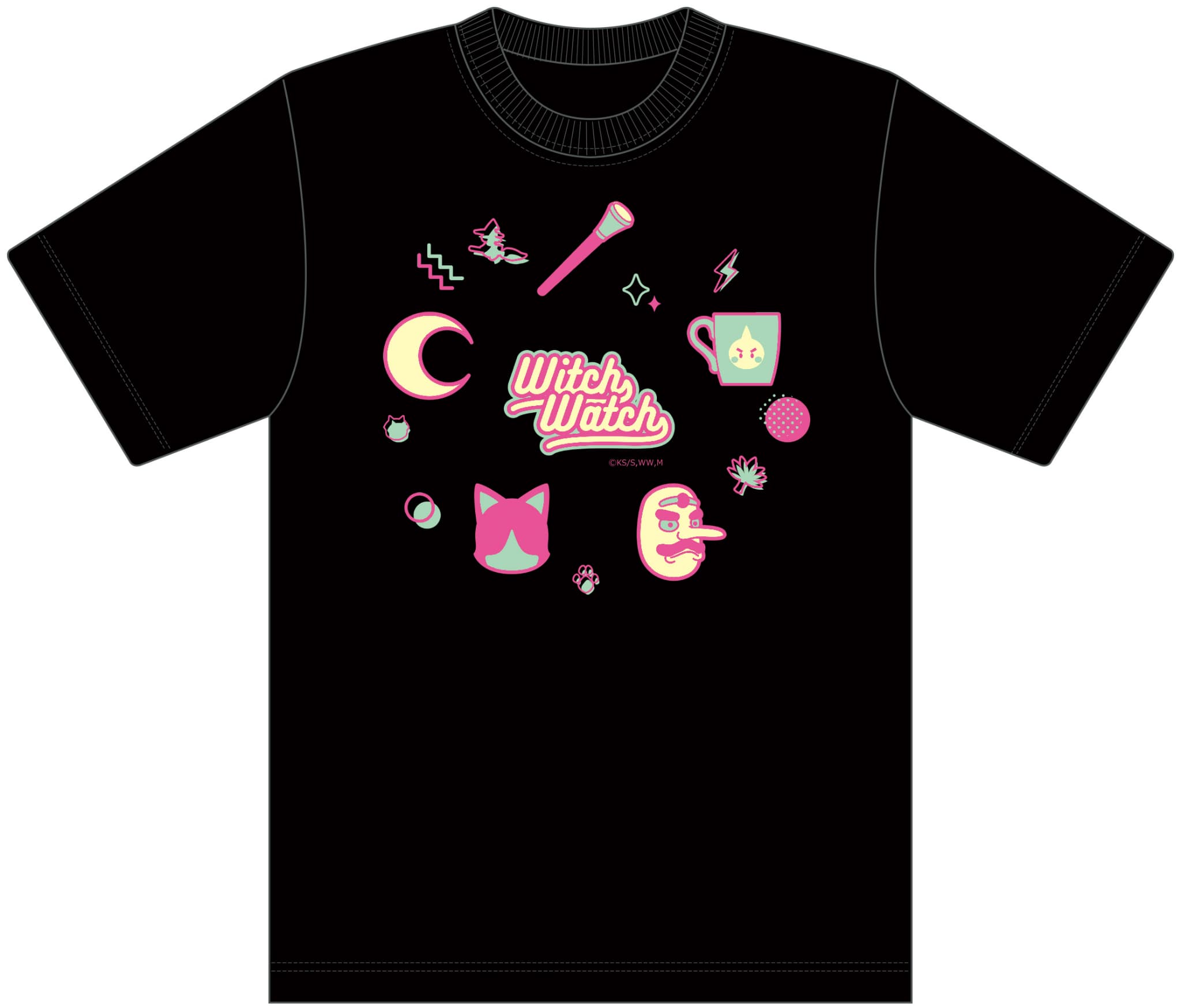ウィッチウォッチ Tシャツ（アイコン）XL