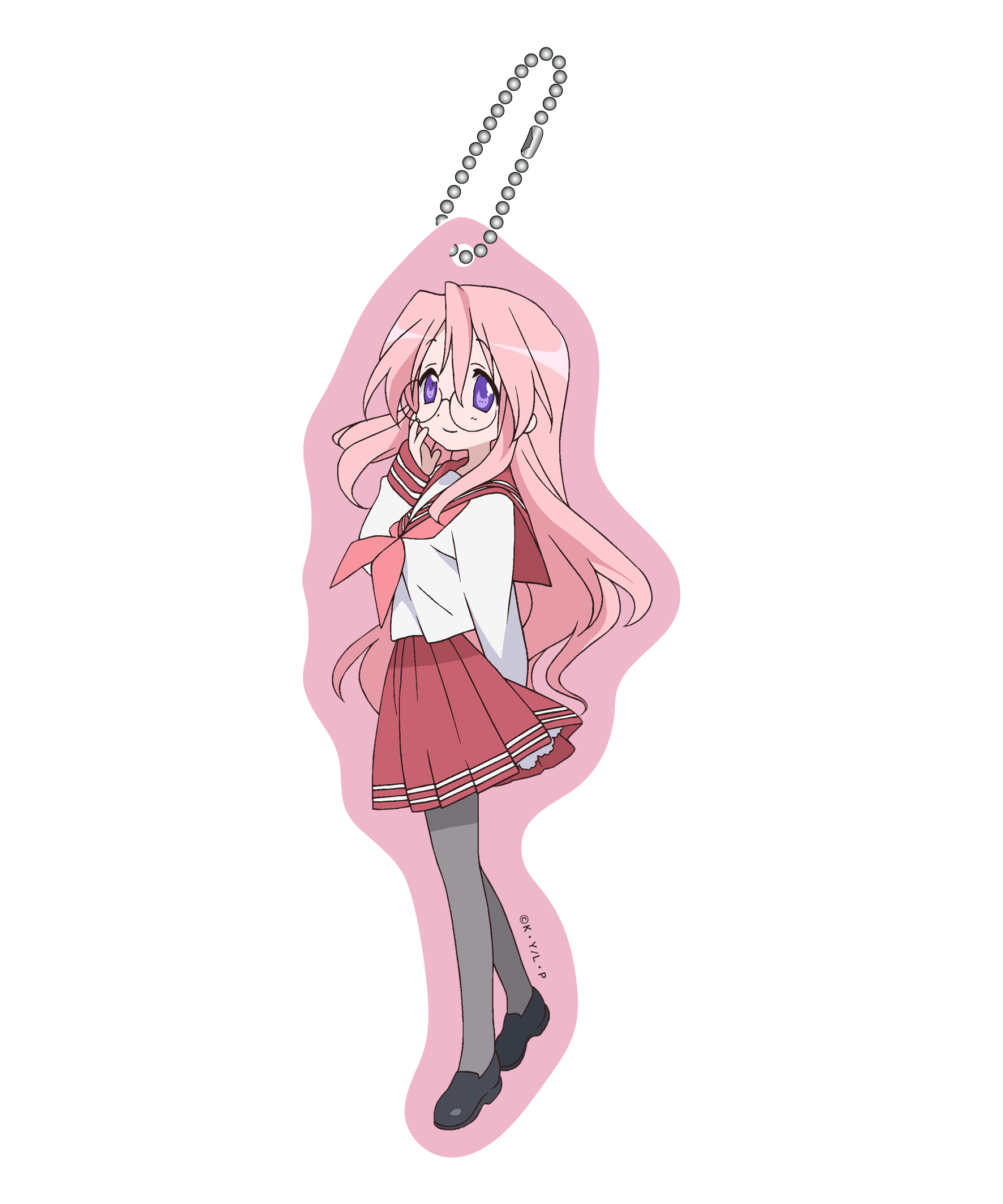 らき☆すた ダイカットクッションストラップ高良みゆき