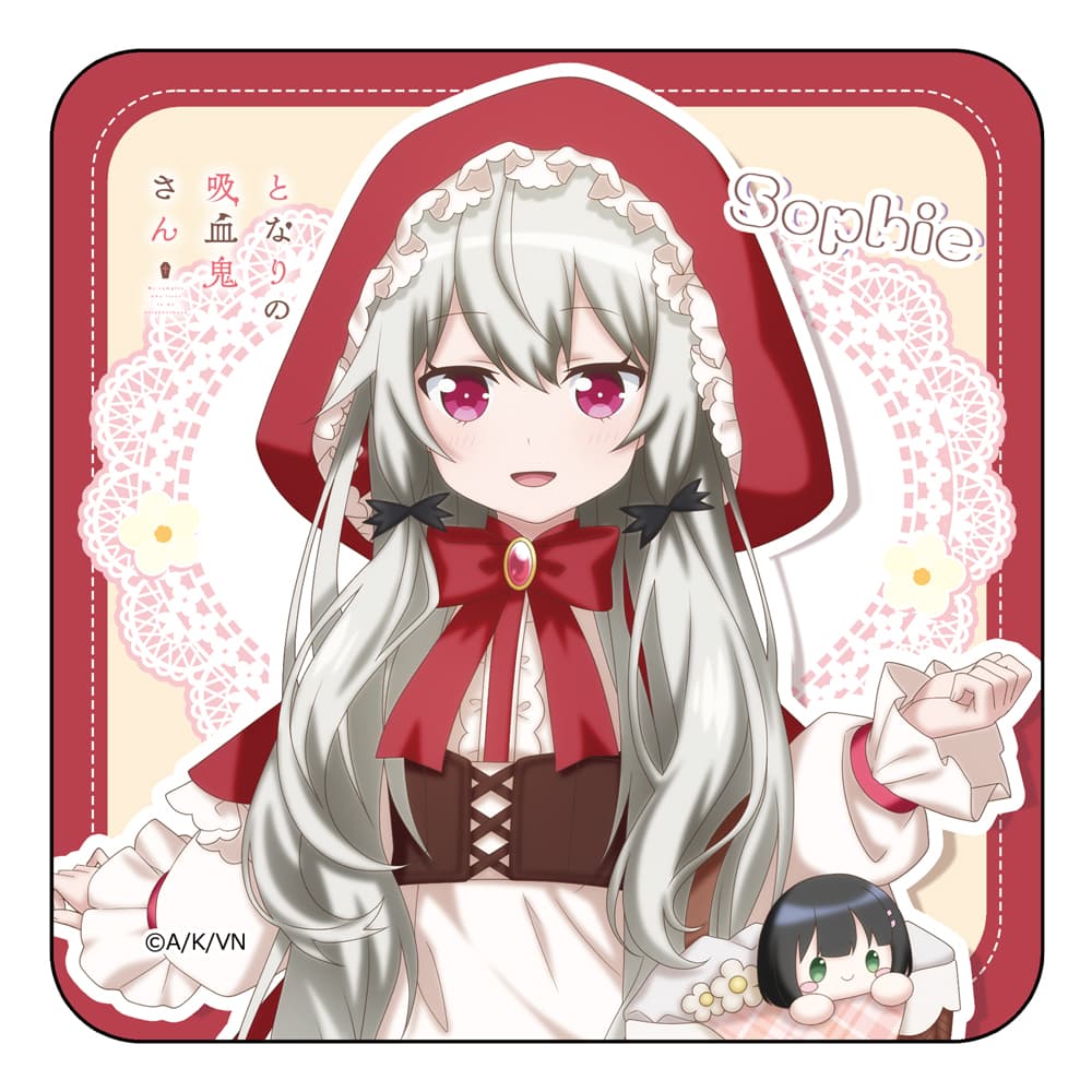 となりの吸血鬼さん 【描き下ろし】ハンドタオル ソフィー（赤ずきん）