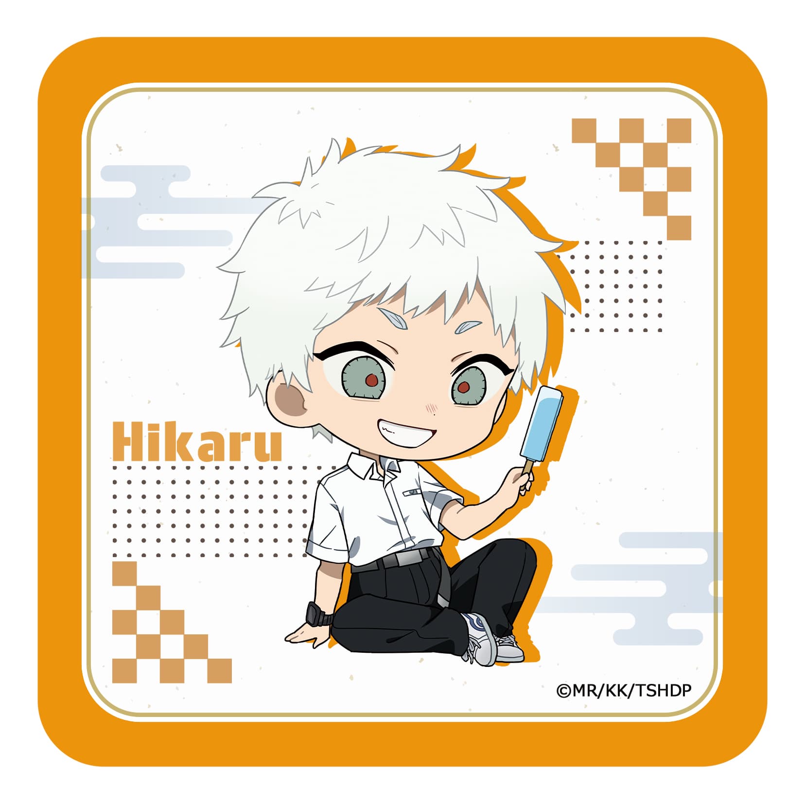 光が死んだ夏【描き起こし】ハンドタオル ヒカル