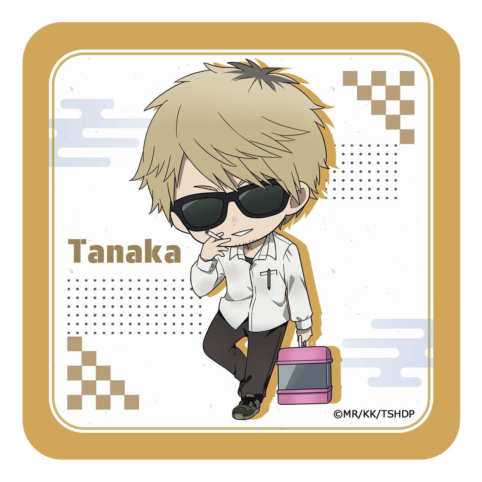 光が死んだ夏【描き起こし】ハンドタオル 田中