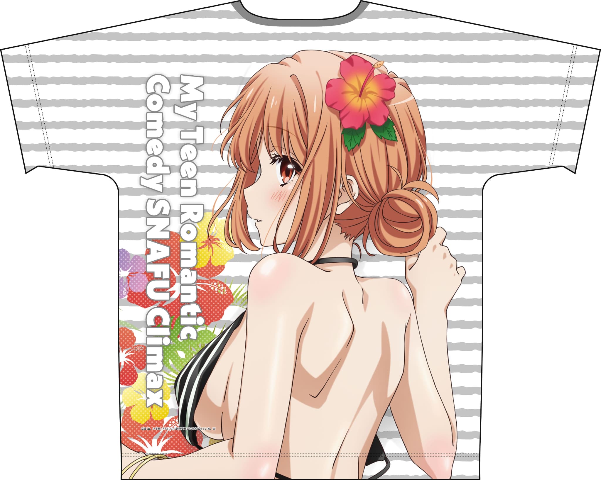 やはり俺の青春ラブコメはまちがっている。完 【描き下ろし】フルグラフィックTシャツ 由比ヶ浜母(水着)