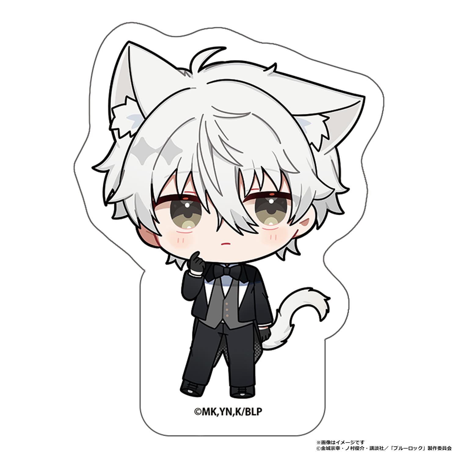 ブルーロック トレーディング ミニアクリルブロックスタンド(ねこ執事) BOX