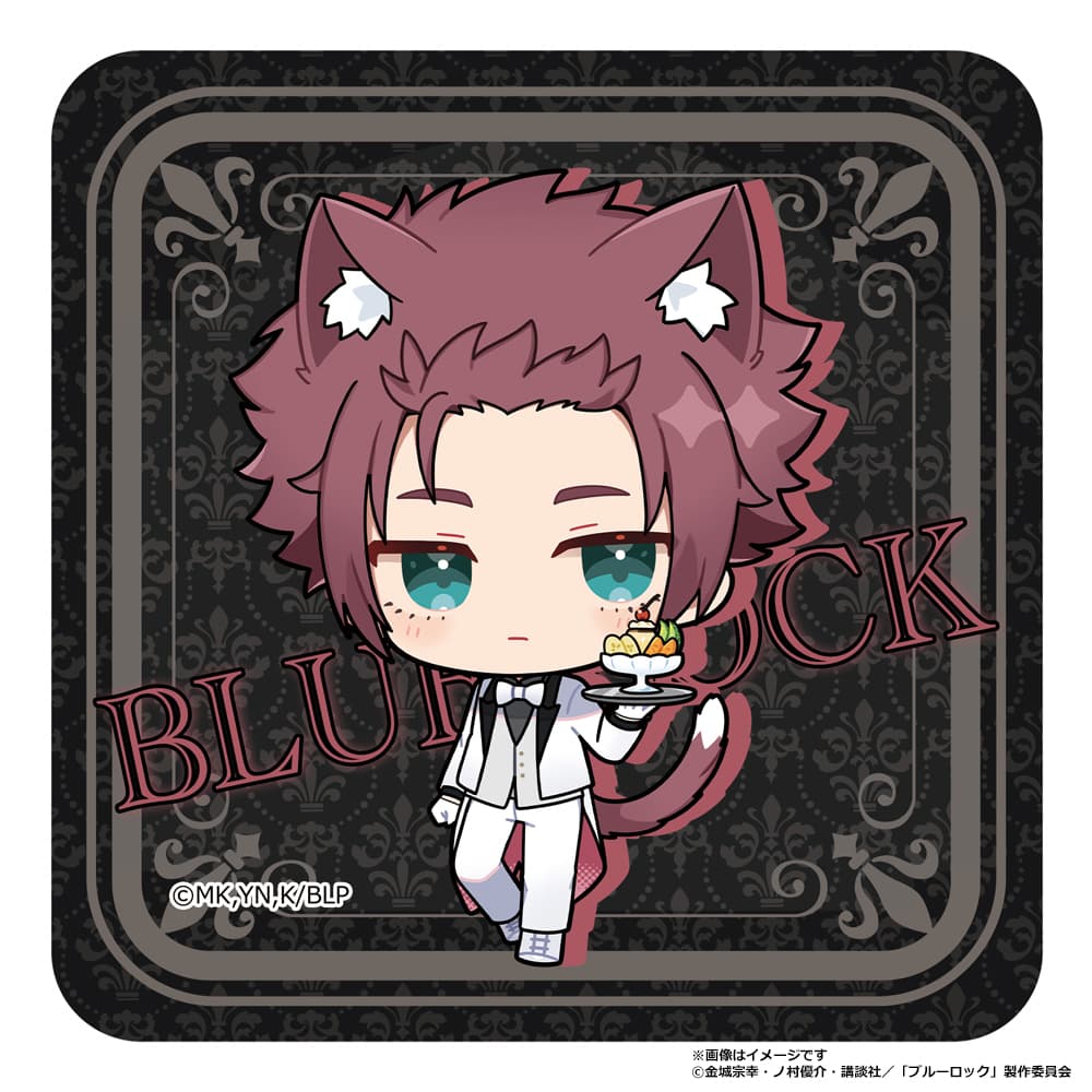 ブルーロック　ハンドタオル　糸師 冴(ねこ執事)