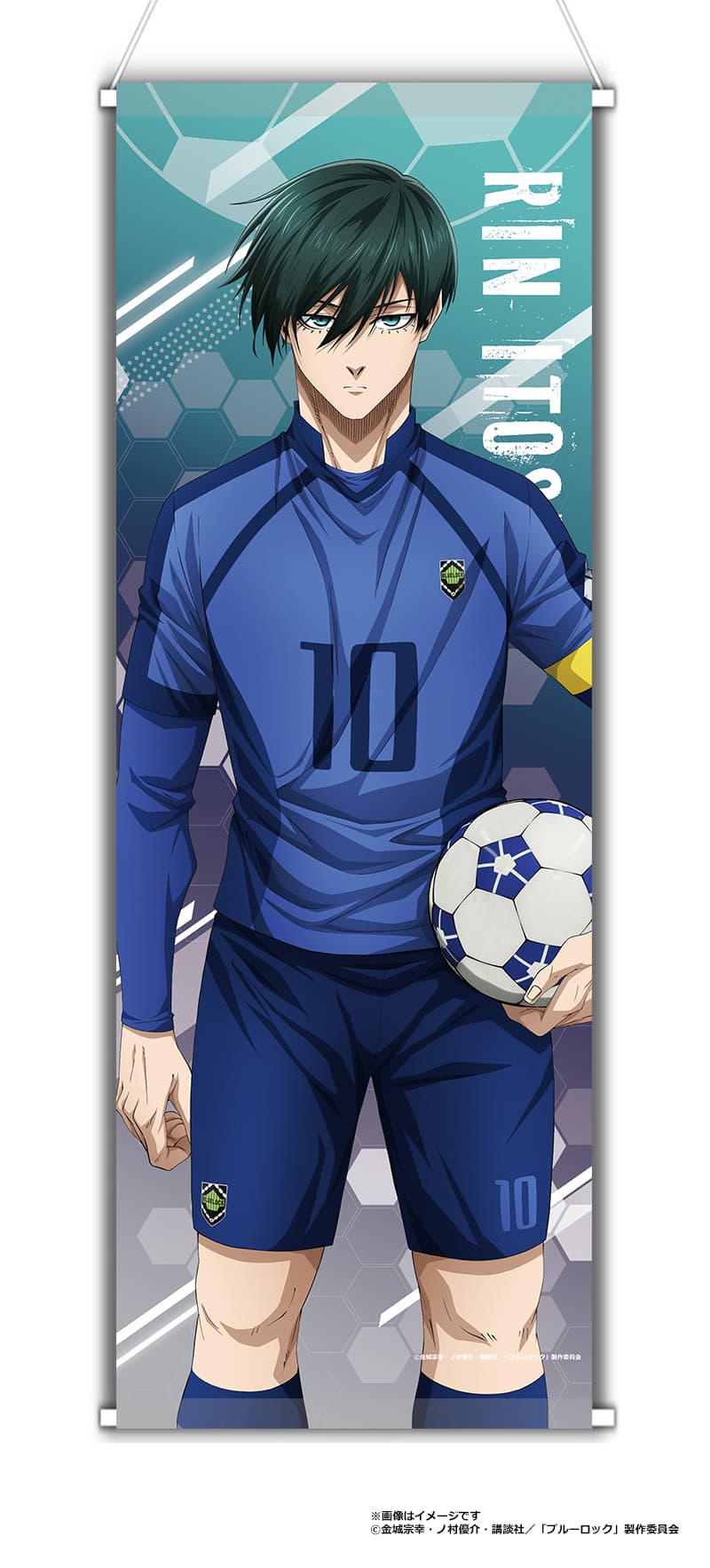 ブルーロック　ミニタペストリー　糸師 凛