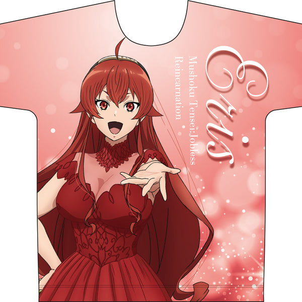 d#️⃣#️⃣無職転生#️⃣#️⃣　エリス・グレイラット　グラフィック　Tシャツ エリス・ボレアス・グレイラット Tシャツ [無職転生 ～異世界行ったら