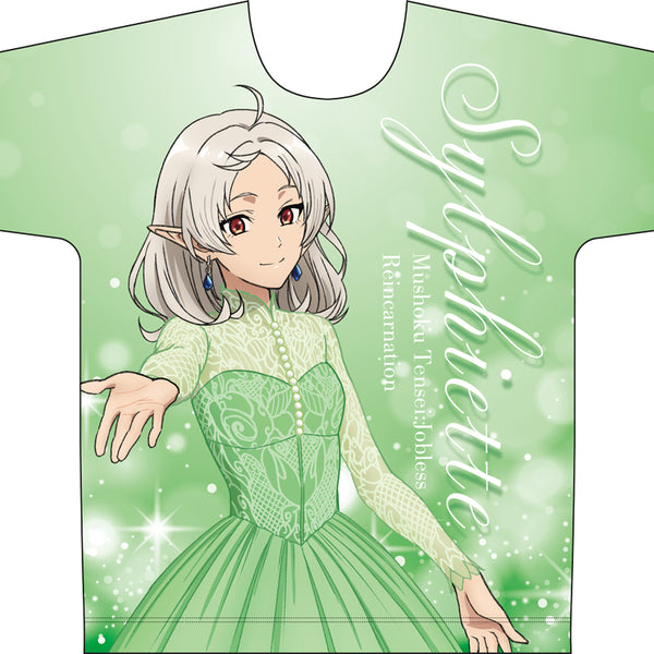 無職転生Ⅲ ～異世界行ったら本気だす～ フルグラフィックTシャツ