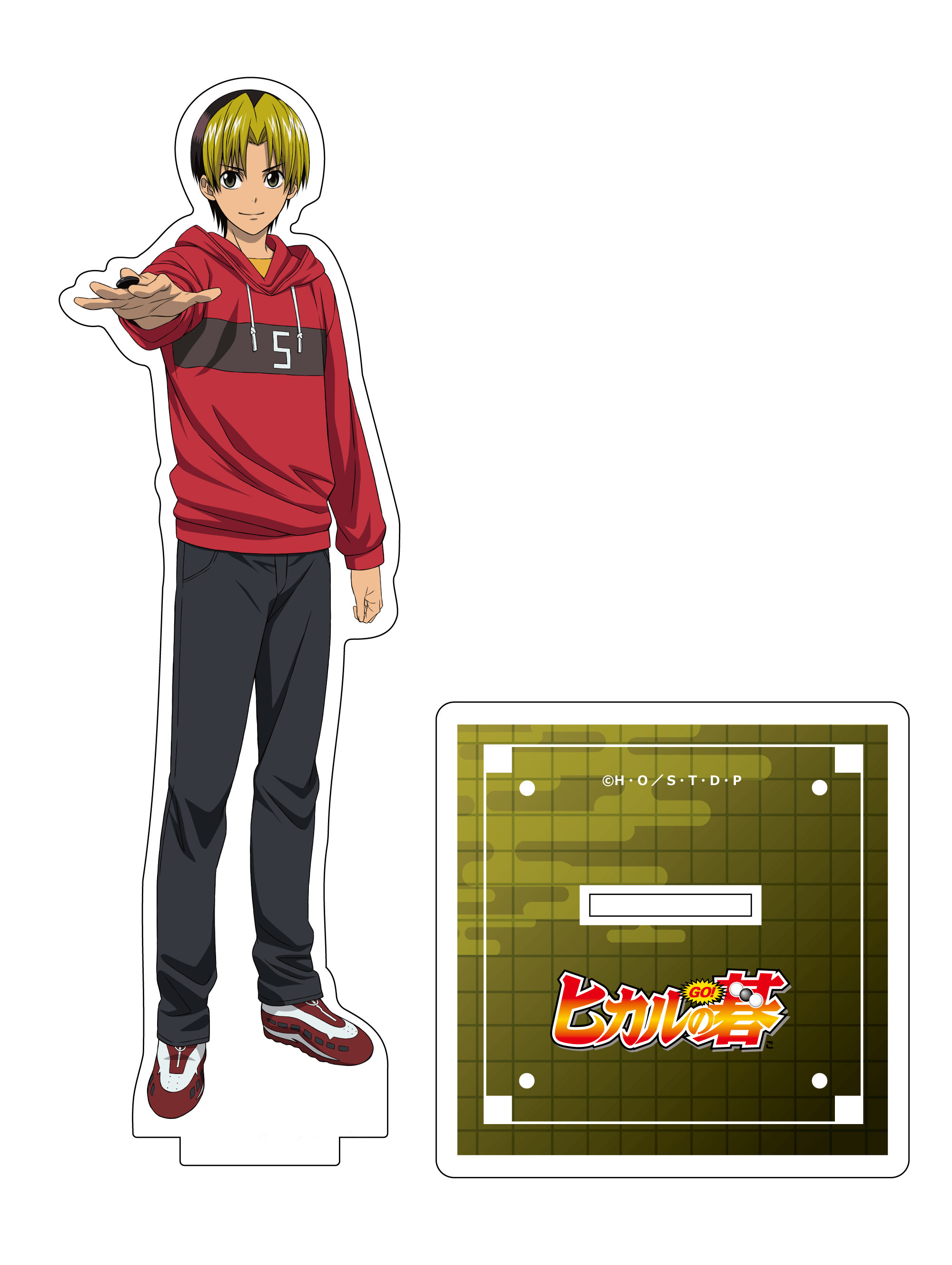 TVアニメ「ヒカルの碁」　【描き下ろし】　アクリルスタンド　進藤ヒカル