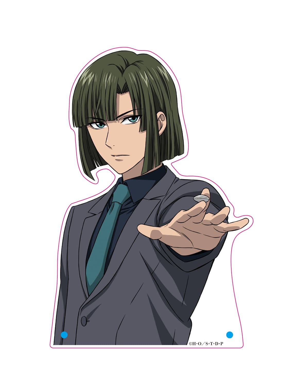 TVアニメ「ヒカルの碁」　【描き下ろし】　ダイカットアクリルパネル　塔矢アキラ