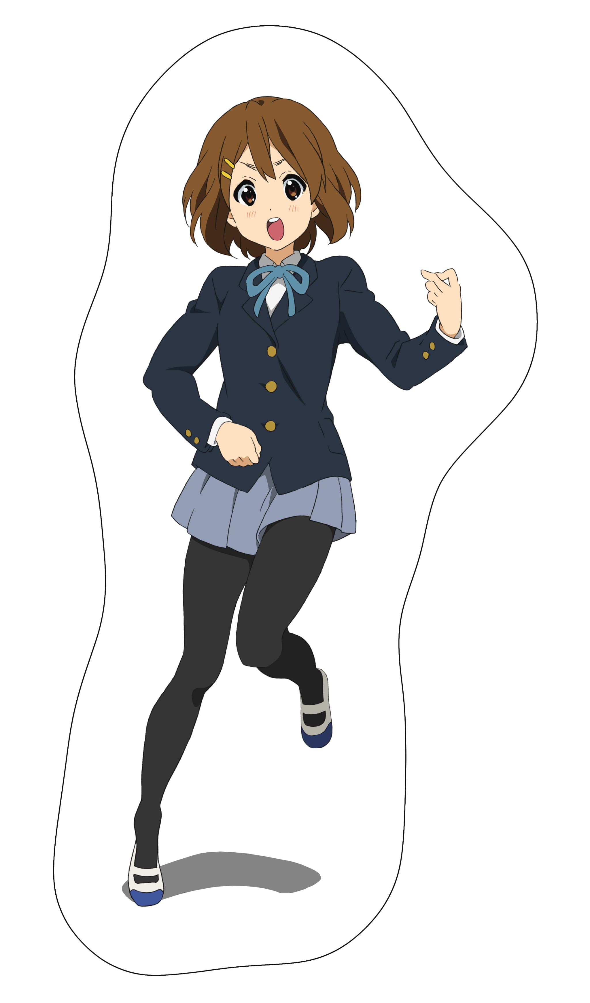 けいおん!　ほぼ等身大ダイカットクッション　平沢唯