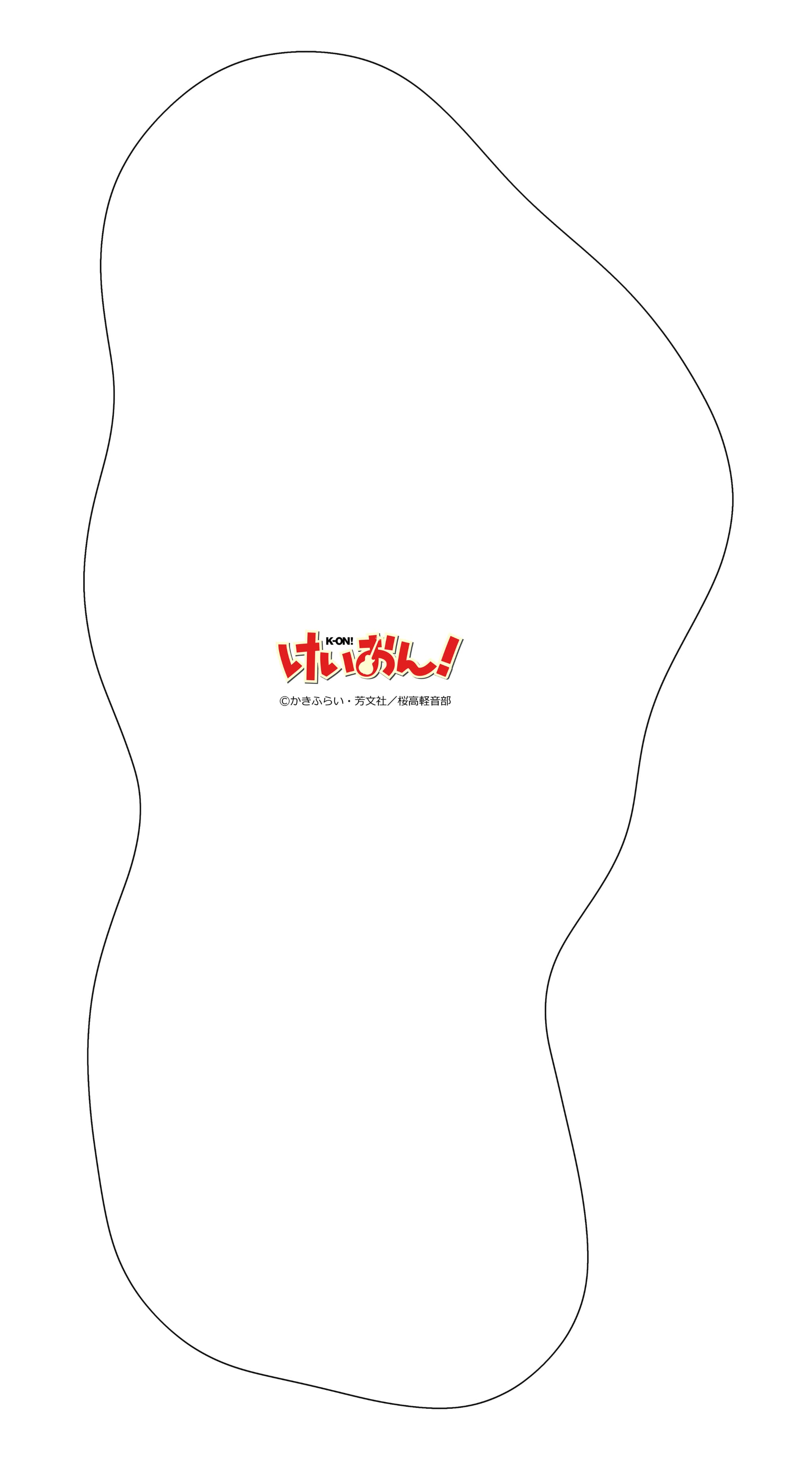 けいおん!　ほぼ等身大ダイカットクッション　秋山澪