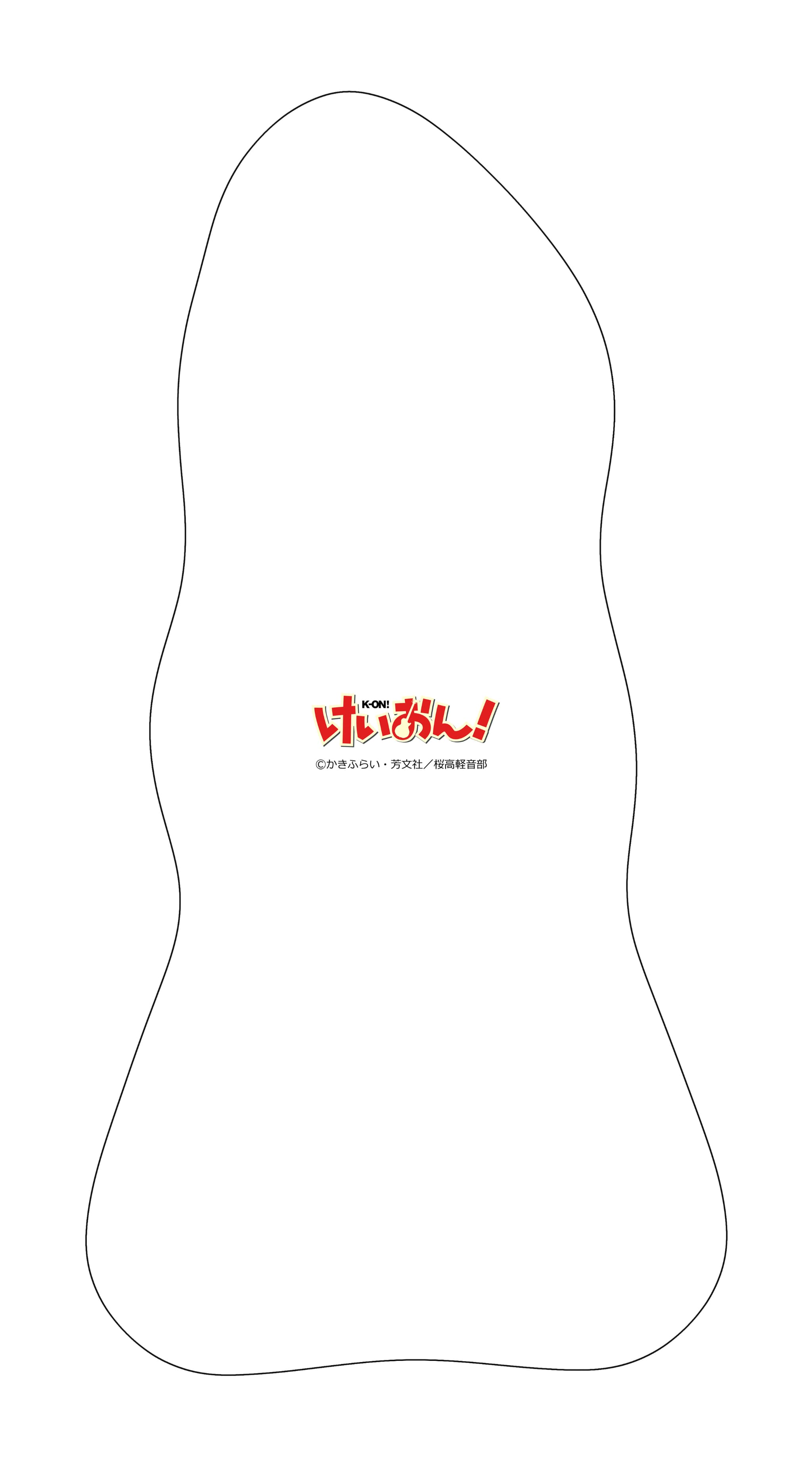 けいおん!　ほぼ等身大ダイカットクッション　田井中律