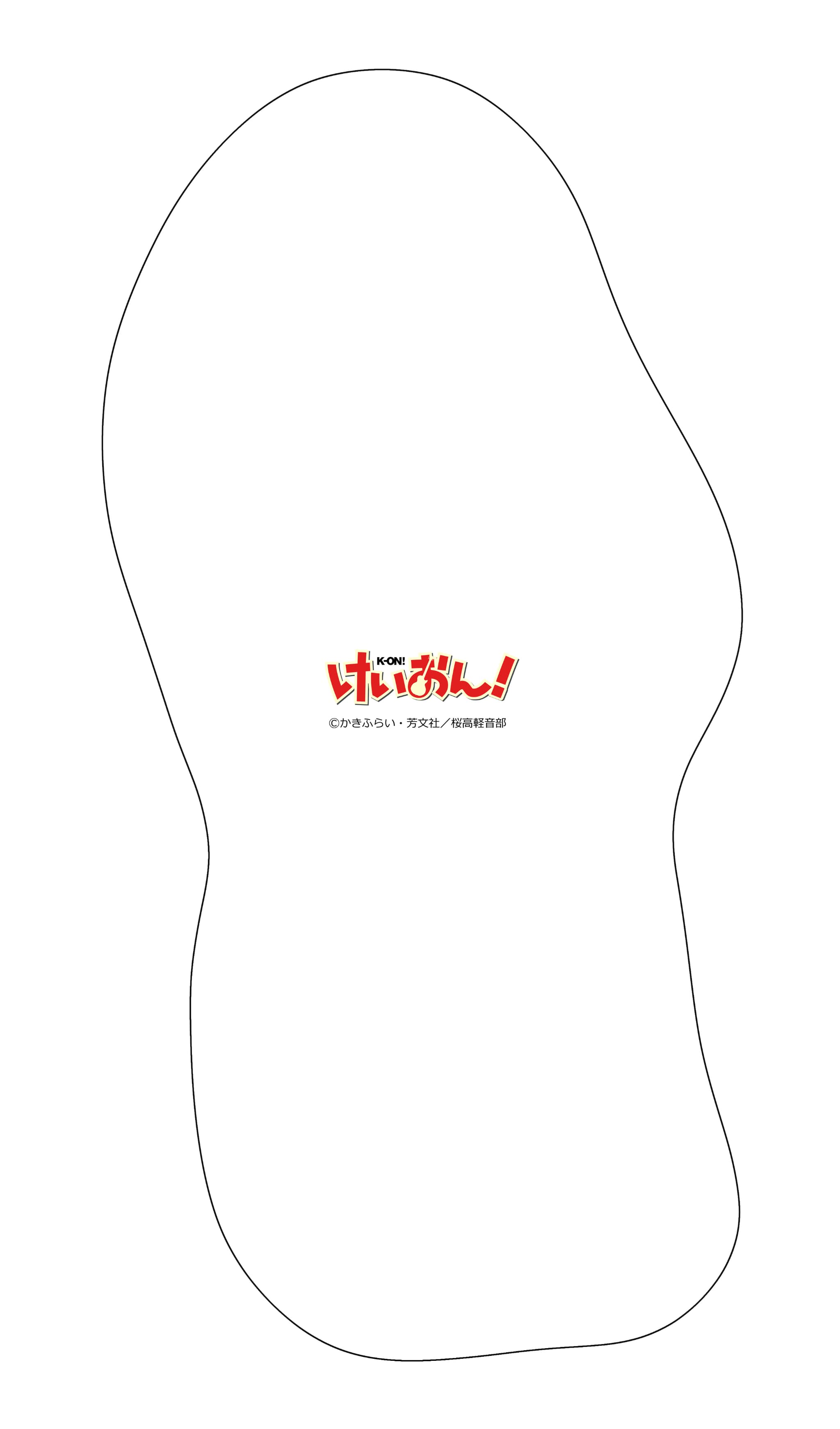 けいおん!　ほぼ等身大ダイカットクッション　中野梓