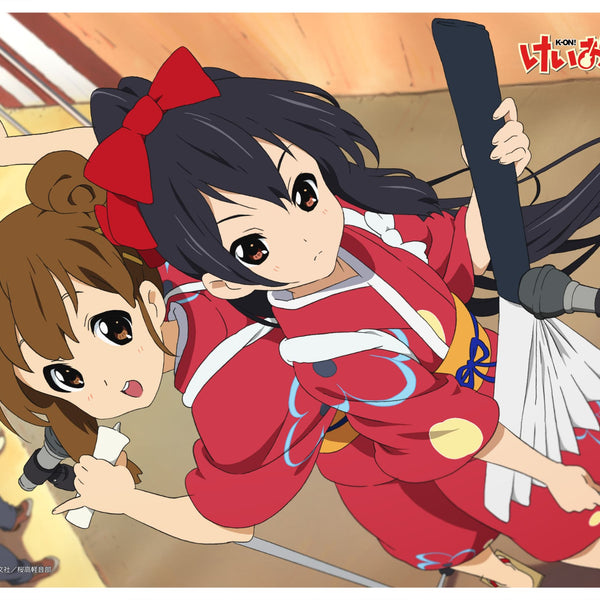 けいおん! 大判ラバーマット（ゆい・あず）