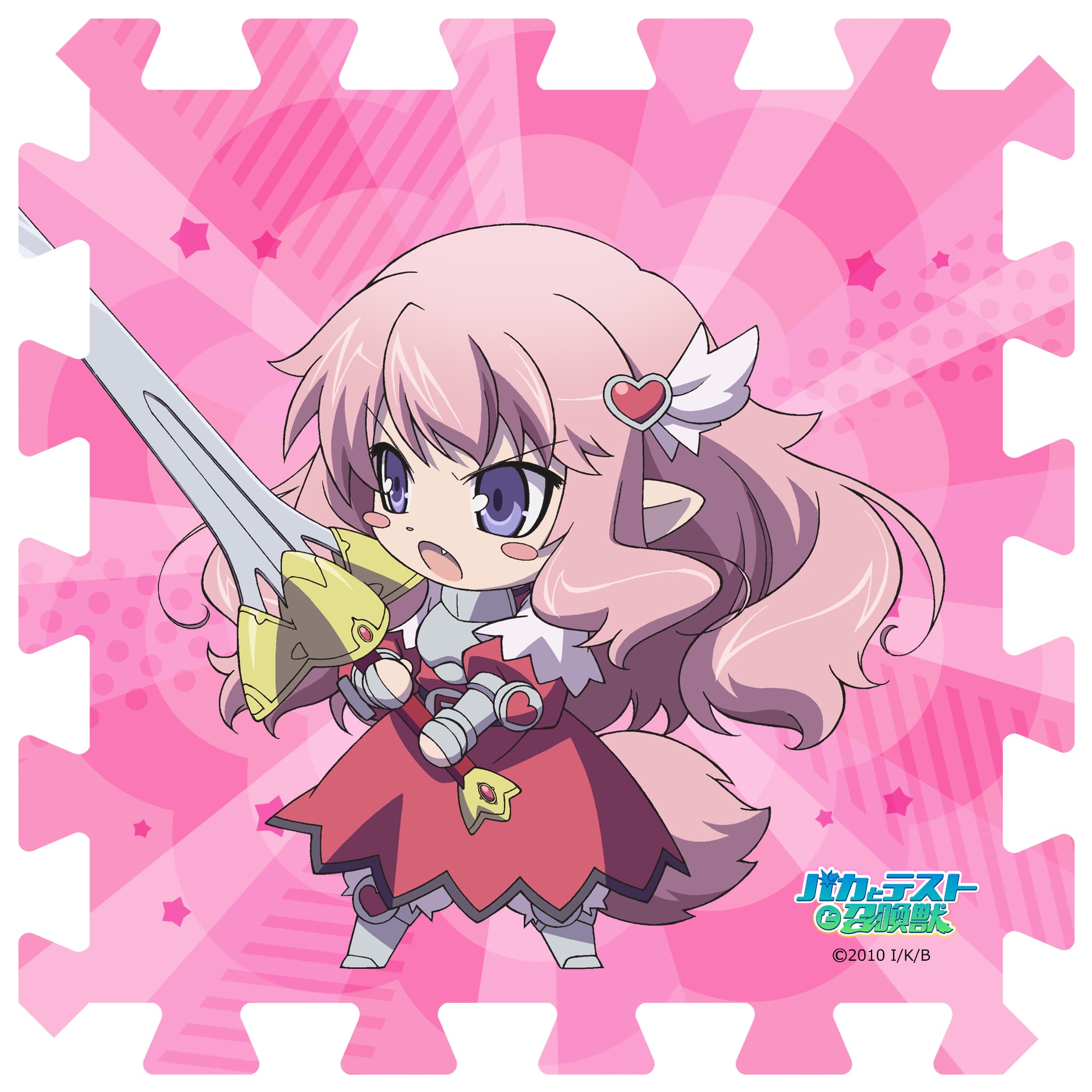 バカとテストと召喚獣 パズルマット 姫路瑞希