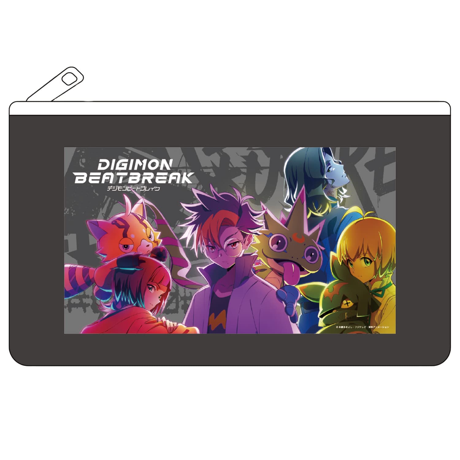 DIGIMON BEATBREAK　ポーチ(キャラクター集合ビジュアル)