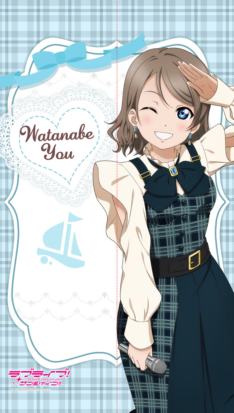 ラブライブ！サンシャイン!!　マルチタペストリーのれん 渡辺 曜