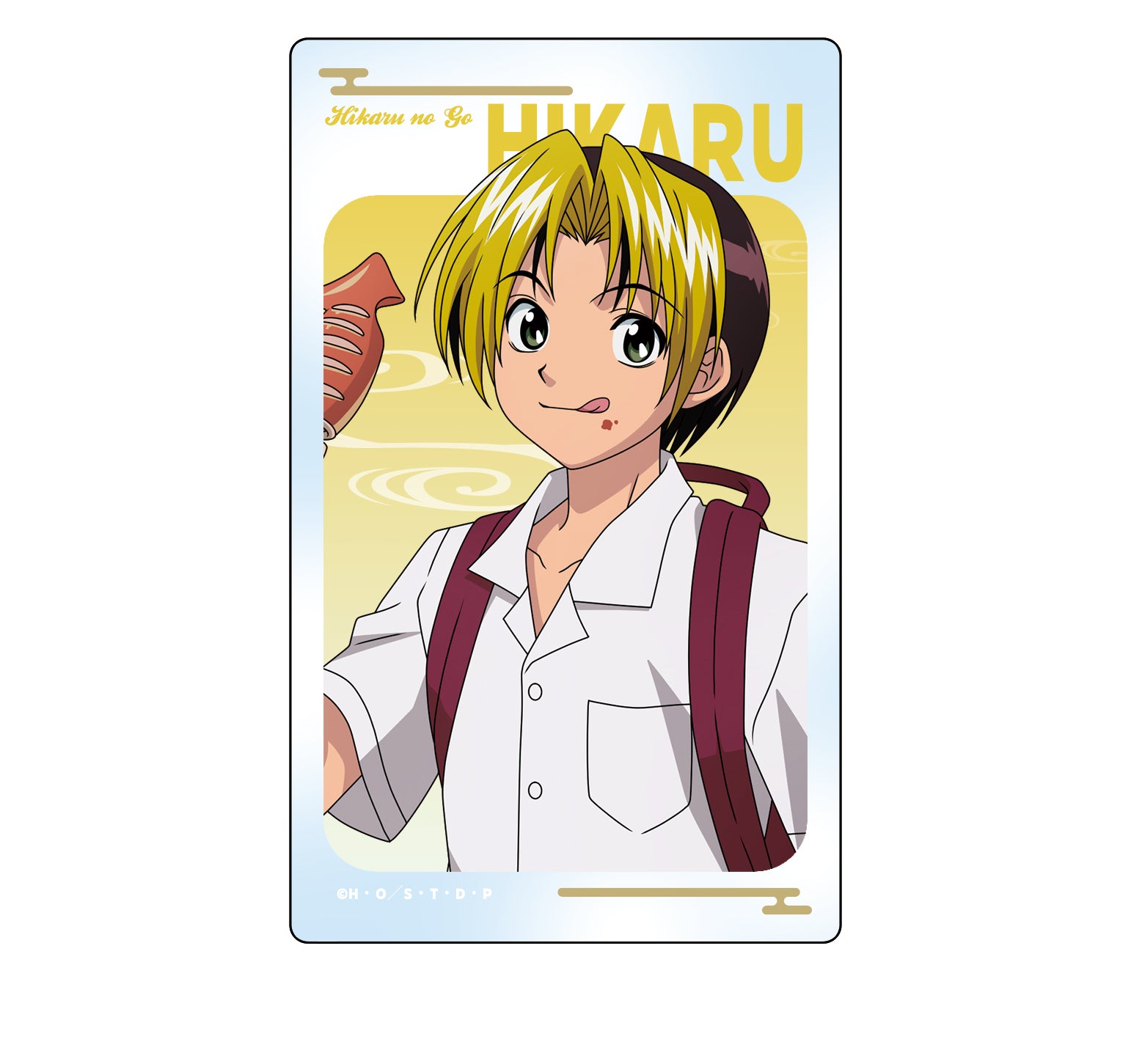 ヒカルの碁 名言Tシャツ 塔矢アキラ　Lサイズ TVアニメ「ヒカルの碁」 Tシャツ 塔矢アキラ