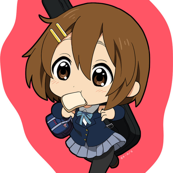 けいおん！ 【描き起こし】 ダイカットブランケット 唯