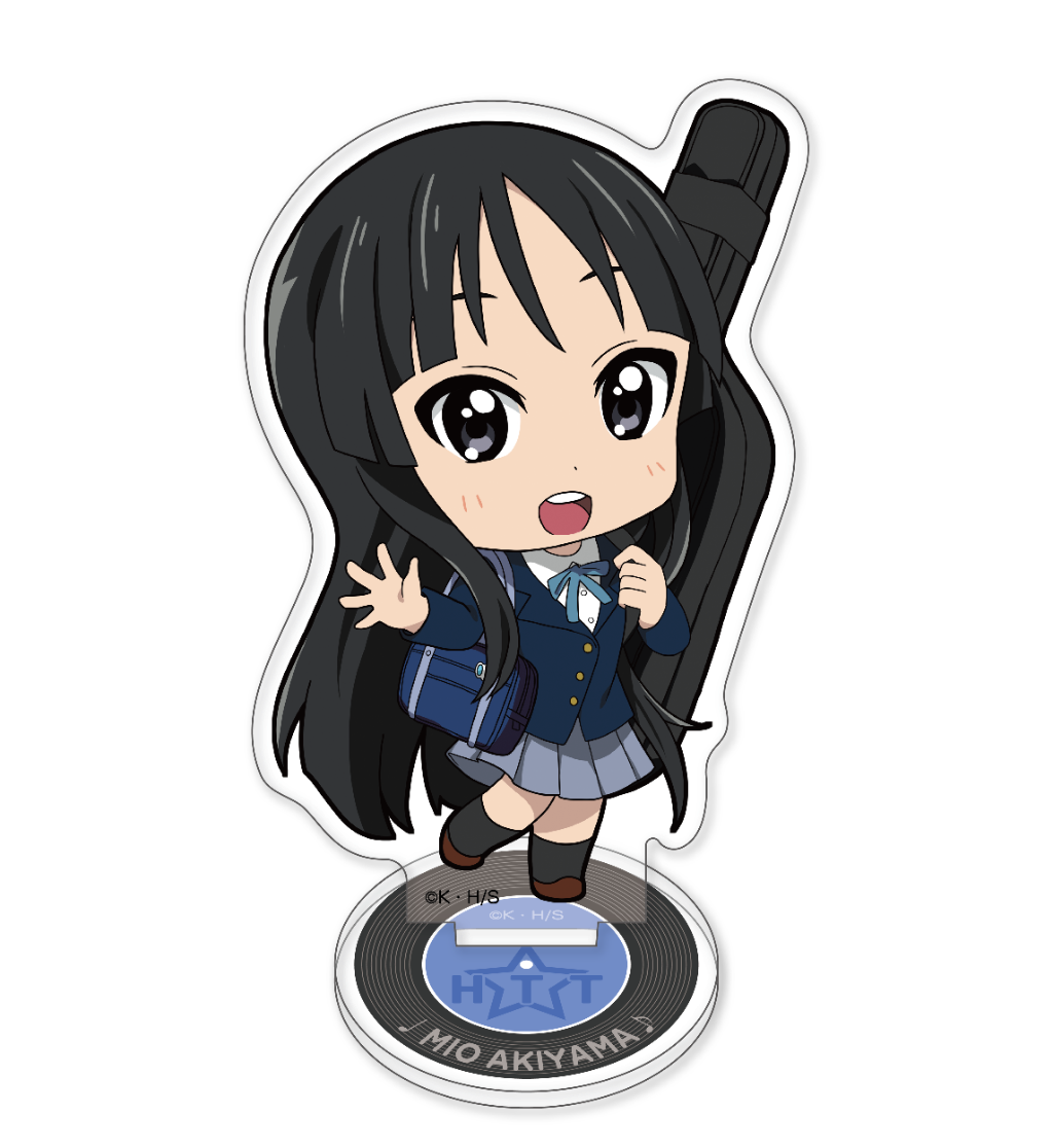 けいおん！　【描き起こし】　アクリルスタンド　澪