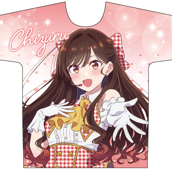 彼女、お借りします 描き下ろしフルグラフィックTシャツ 水原千鶴