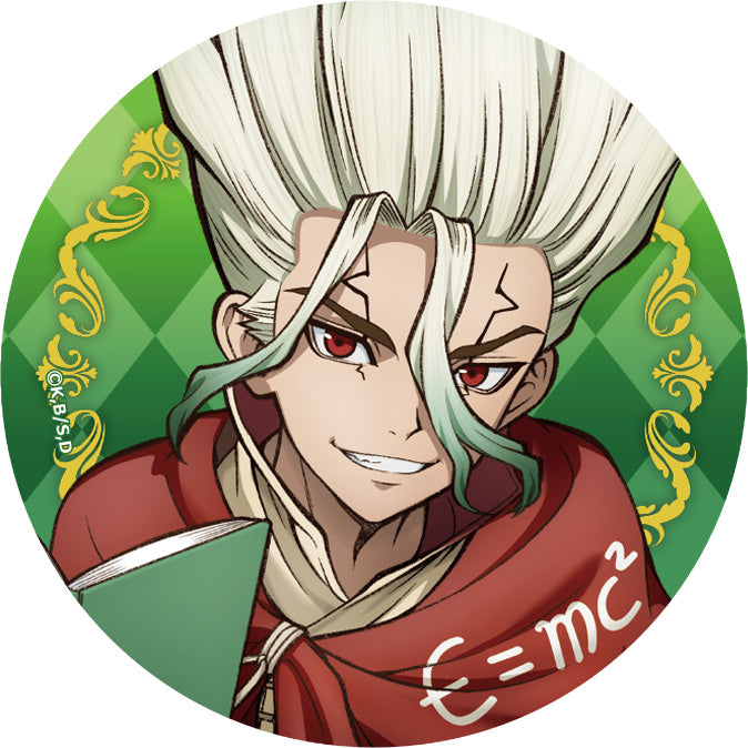 Dr.STONE【描き下ろし】ジュエリー缶バッジセット　石神千空（4期Ver.）