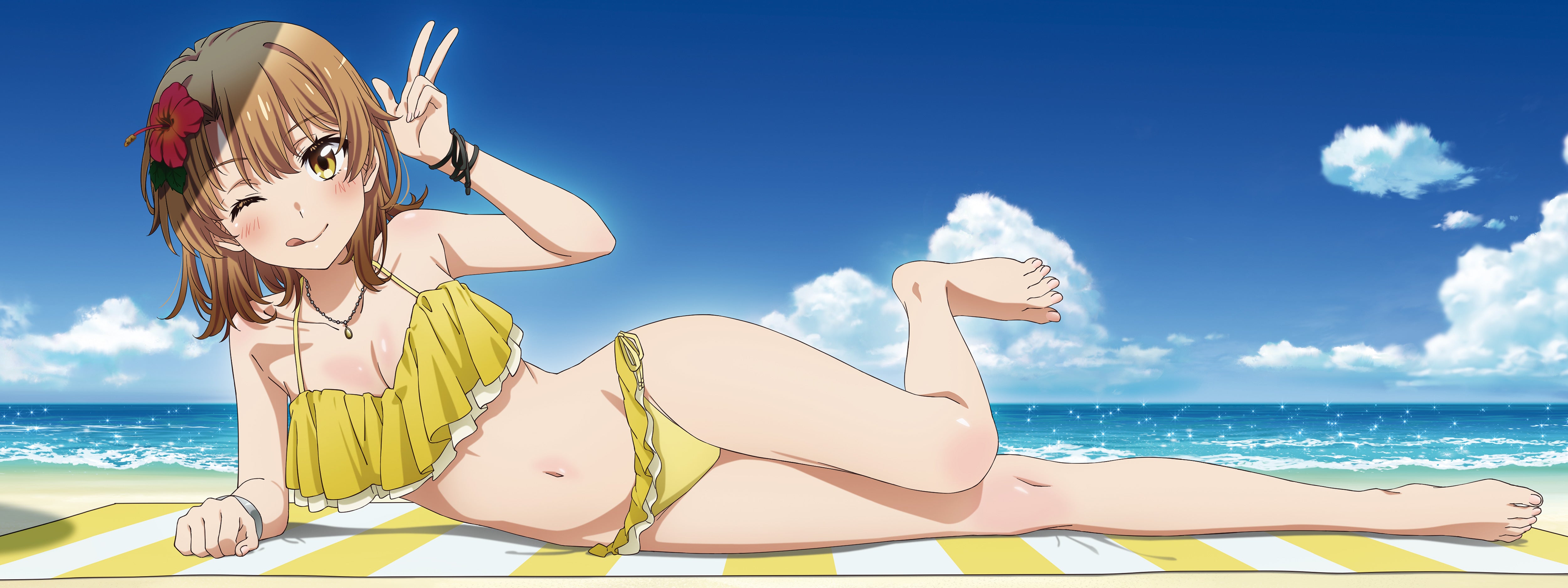 やはり俺の青春ラブコメはまちがっている。‐完‐【描き下ろし】ベンチシートクッション　一色いろは（水着Ver.）