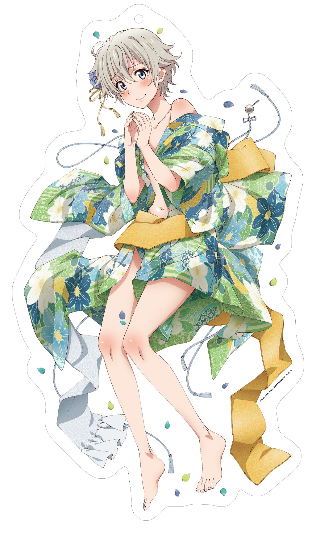 やはり俺の青春ラブコメはまちがっている。‐完‐【描き下ろし】等身大ダイカットーカーペット兼壁掛け　由比ヶ浜母（着物Ver.）