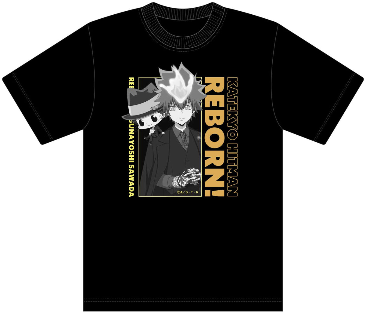 【描き下ろし】Ｔシャツ リボーン＆沢田綱吉(カウンターチェア)