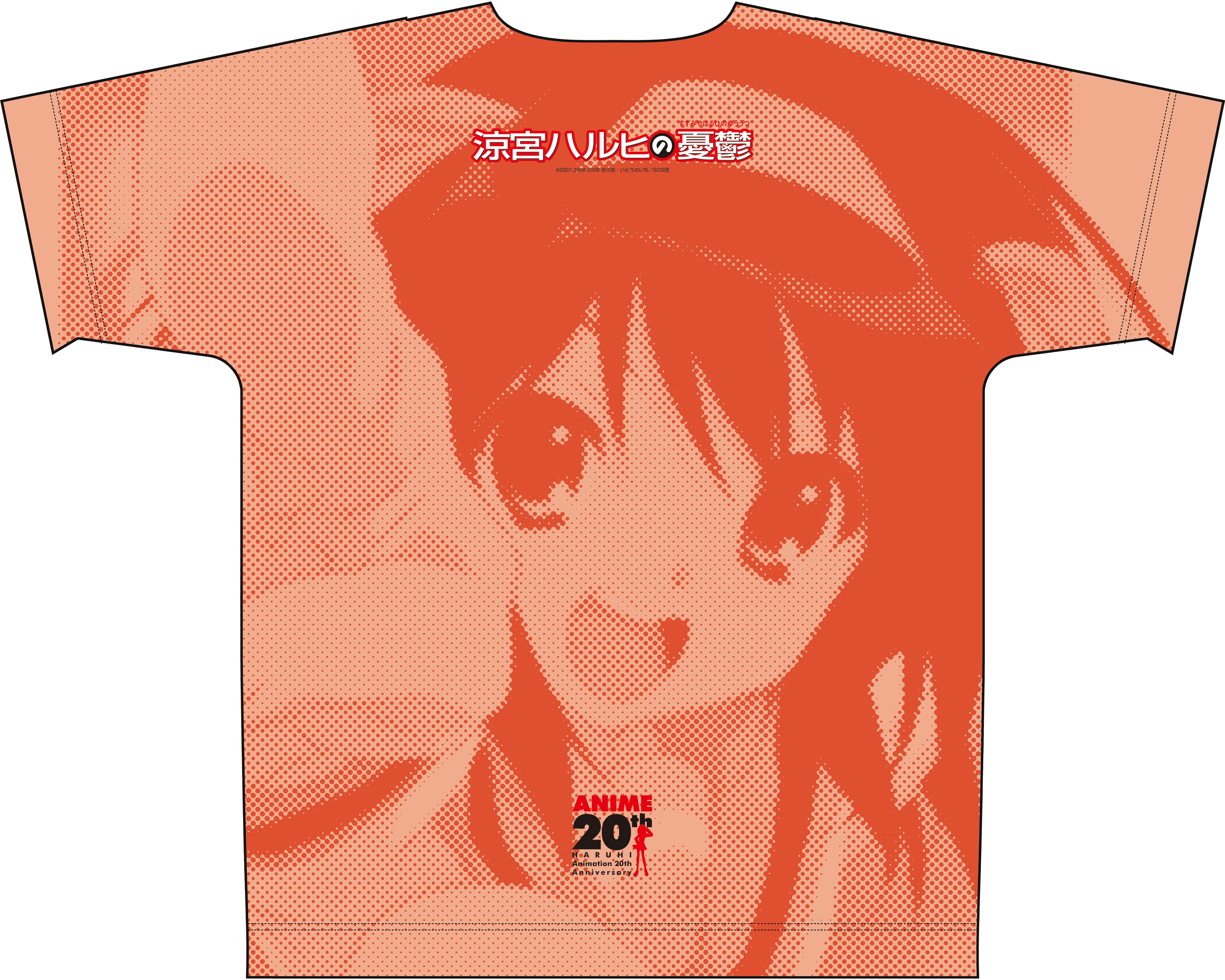 TVアニメ『涼宮ハルヒの憂鬱』 フルグラフィックTシャツ 朝比奈みくる