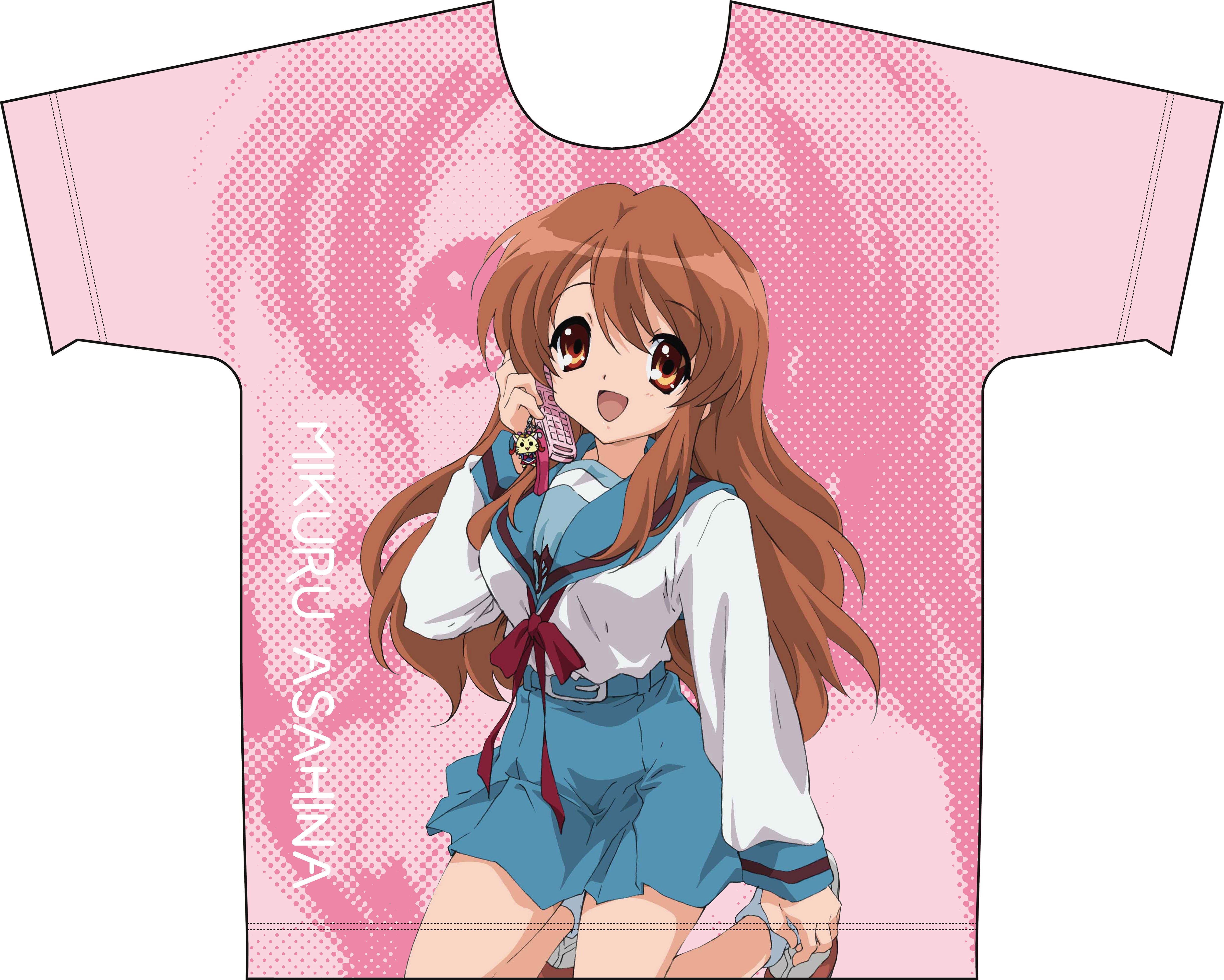 TVアニメ『涼宮ハルヒの憂鬱』 フルグラフィックTシャツ 朝比奈みくる