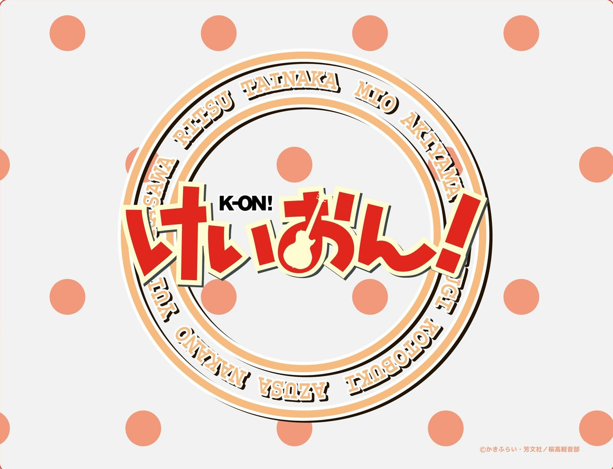 けいおん！　大判ラバーマット（ロゴ）