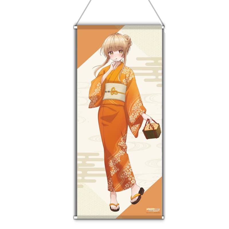 お隣の天使様にいつの間にか駄目人間にされていた件 【描き下ろし】等身大タペストリー椎名真昼（浴衣）