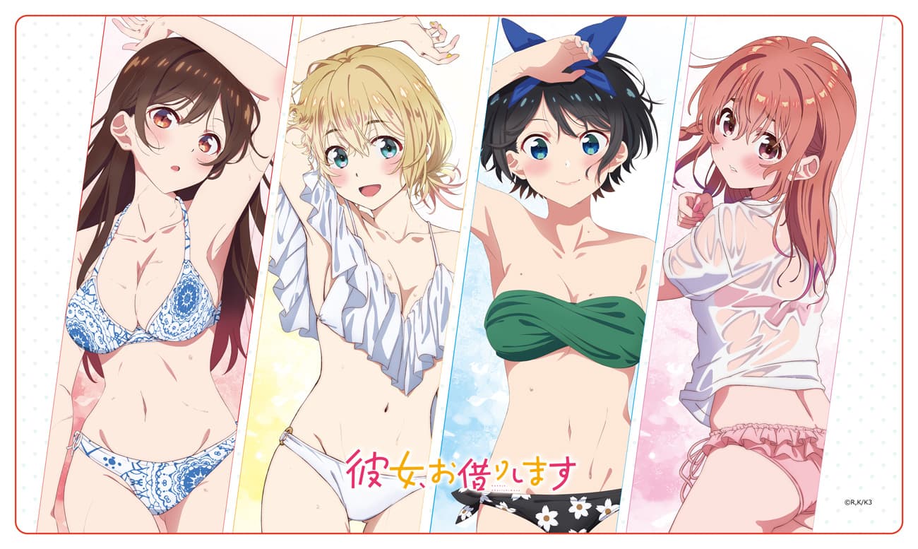 彼女、お借りします 描き下ろしラバーマット水着Ver.